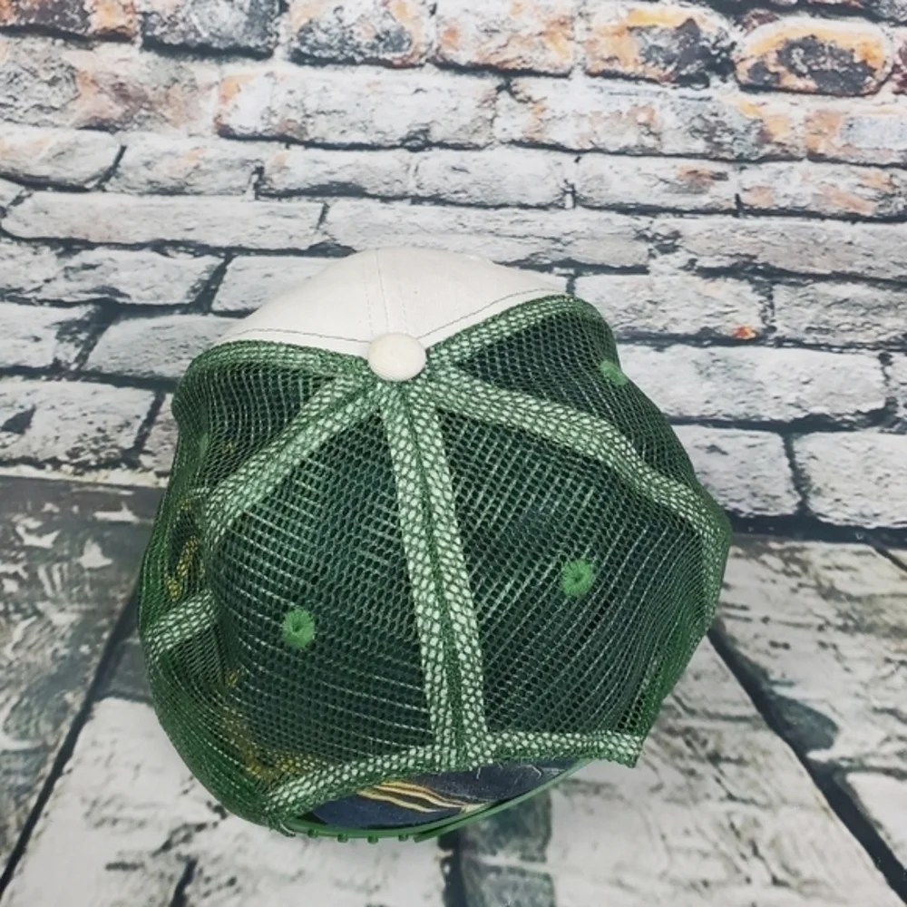 John Deere‎ Green/White Mesh Snapback Cap